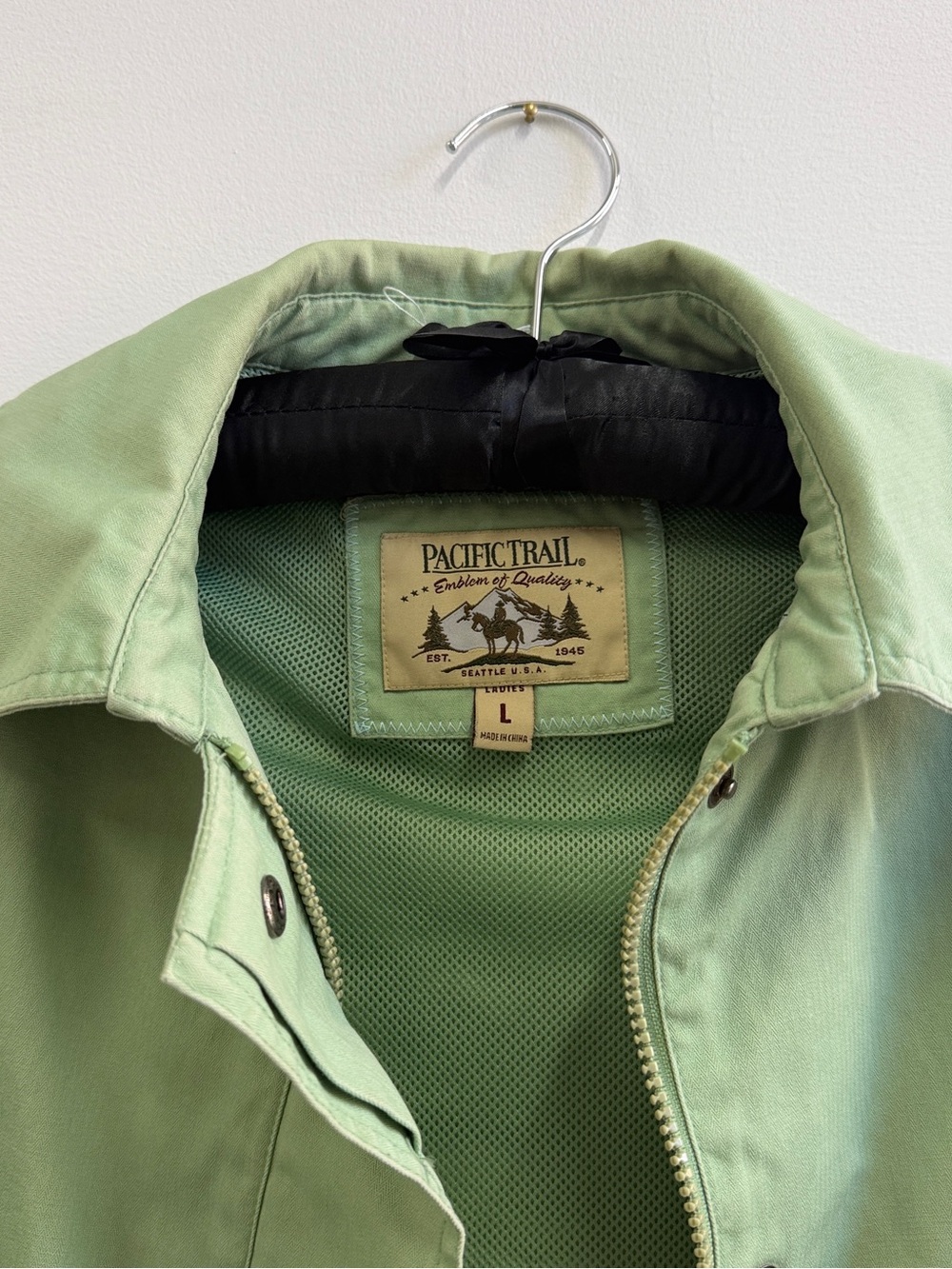 Light Green Field Jacket - Picture 2 of 10